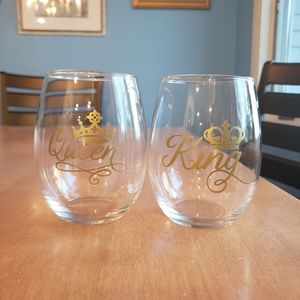 Custom wine glasses